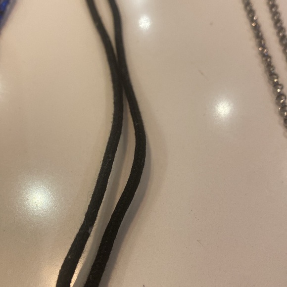 Bundle of 3 Necklace 🧿 Evil Eye Hand-Blown Glass Necklaces Boho - Picture 5 of 7